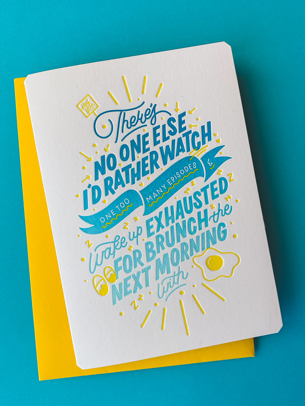 Letterpress Valentine's Day greeting cards for Kate Pullen on Stephen 4