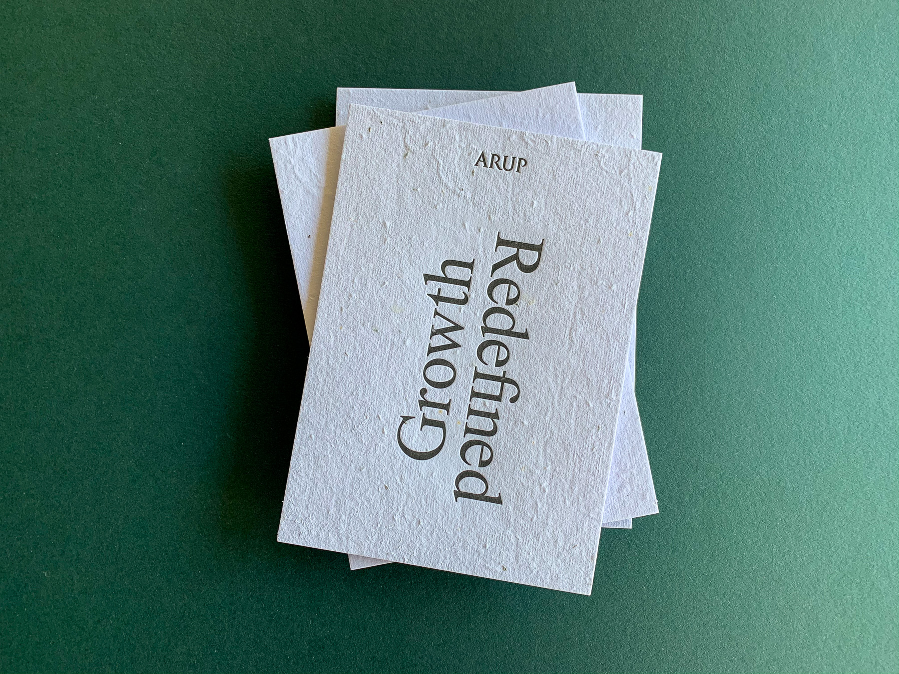 Arup x OPX x Hungry Workshop letterpress seed paper-7